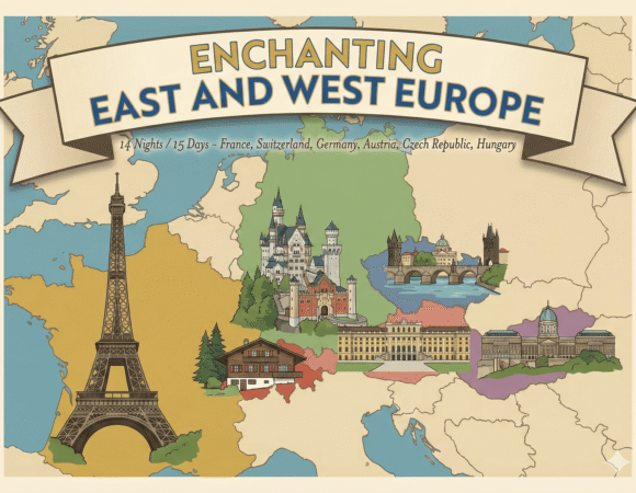 Enchanting East and West Europe
