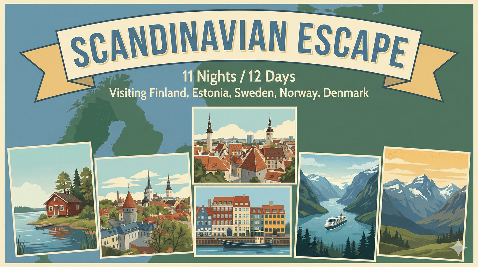 Scandinavian Escape hcgl